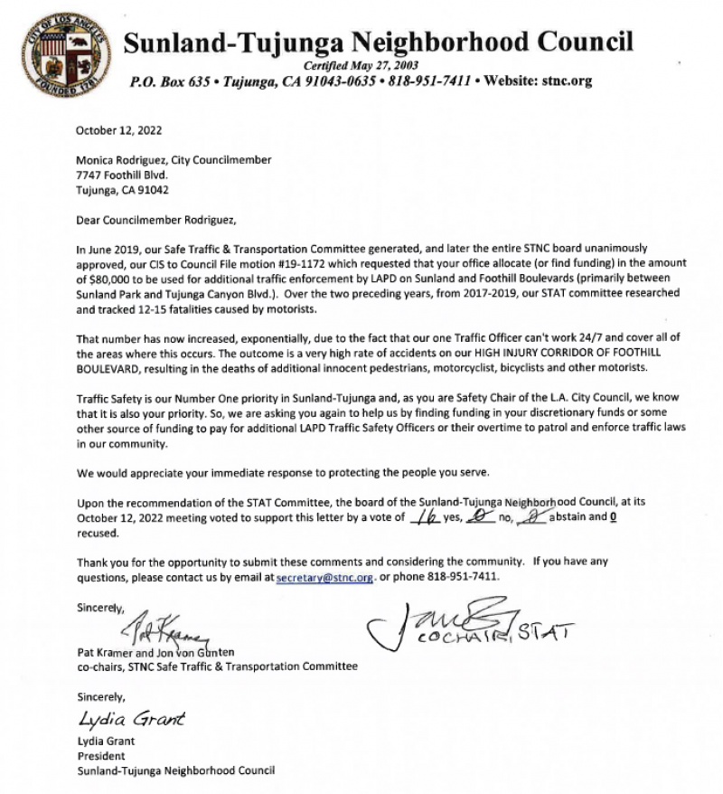 Sunland-Tujunga Neighborhood Council