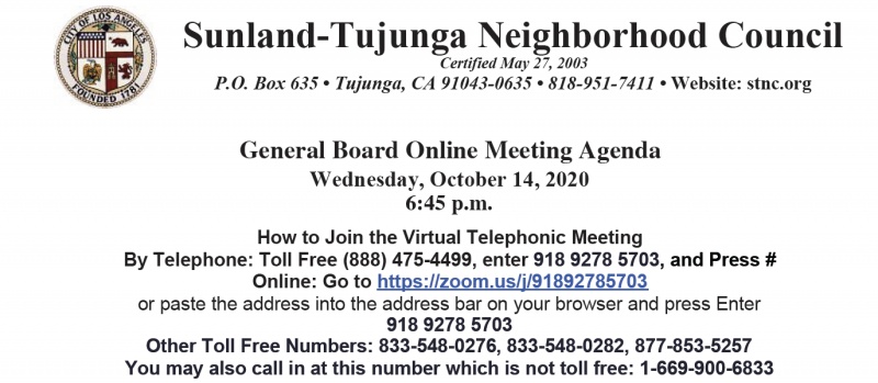 Sunland-Tujunga Community Council